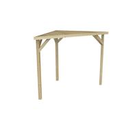 Forest Slatted Corner Pergola
