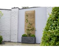 Forest Garden Slatted Trellis 1.8m x 0.6m - Pack of 6, Timbe