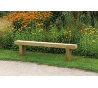 Forest Garden Sleeper Bench Wooden Garden - 1.8M