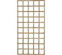 Forest Garden Smooth Planed Trellis 1.8m x 0.9m - Pack of 6, Timbe