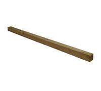 Forest Garden Square Timber Fence Post (H)2.4M (W)100mm