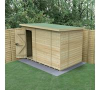 Forest Garden Timberdale 10X6 Pent Shed - No Windows
