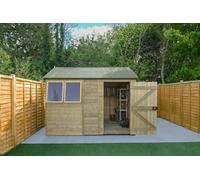 Forest Garden Timberdale 10X6 Reverse Apex Shed