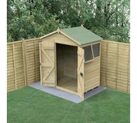 Forest Garden Timberdale 6X4 Apex Shed - 2 Windows - 1 Opening