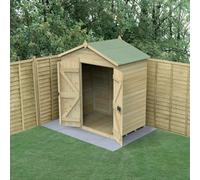 Forest Garden Timberdale 6X4 Apex Shed - No Windows
