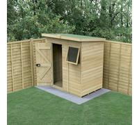 Forest Garden Timberdale 6X4 Pent Shed - 1 Window - 1 Opening