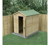 Forest Garden Timberdale 7X5 Apex Shed - No Windows - With Base