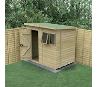 Forest Garden Timberdale 7X5 Pent Shed - 2 Window - 1 Opening