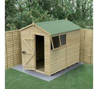 Forest Garden Timberdale 8X6 Apex Shed - 2 Windows - 1 Opening