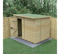 Forest Garden Timberdale 8X6 Pent Shed - No Windows