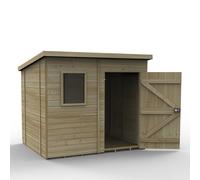 Timberdale 8x6 Tongue and Groove Pressure Treated Pent Shed (Installation Included)