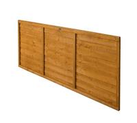 Forest 6' x 3' Straight Cut Overlap Fence Panel (1.83m x 0.91m)