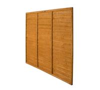 Forest Garden Traditional Overlap Dip Treated 6Ft Wooden Fence Panel (W)1.83M (H)1.83M