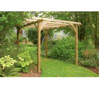 Forest Ultima Wooden Garden Pergola 8' x 8'