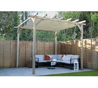 Forest Garden Ultima Pergola - 3.6 X 3.6M With Canopy