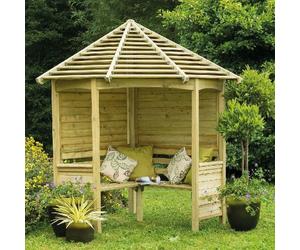 Forest Garden Venetian Corner Arbour