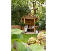 Forest Garden Venetian Wooden Garden Corner Arbour