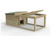 Forest Chicken Coop and Run 1024 x 1993 x 751mm
