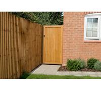 Forest Garden Wooden Garden Board Gate 6Ft (1.83M High)