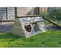 Forest Garden Wooden Starter Small Chicken Coop - Hen & Chicks