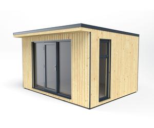 Forest Garden Xtend Garden Building 4m, Structural Insulated Panels (SIPs), Timber