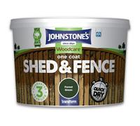 (Forest Green, 5L) Johnstones One Coat Shed And Fence