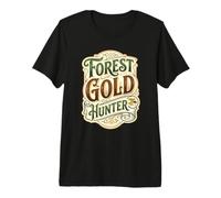 Forest Hunter Hunting Gear Foraging Wild Mushroom Lover Fora Premium T-Shirt
