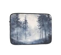 Forest in The Fog Patterned Laptop Case Essential Accessory for Commuting and Office Use - 15 inch