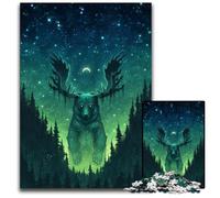 Forest Keeper Adult Jigsaw Puzzles 1000 Pieces Paper Puzzles Perfect Home Or Office Decor Ideal 1000 PCS(38x26cm)