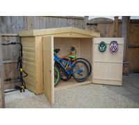 Forest Shiplap Apex Large Outdoor Store - Pressure Treated One Colour