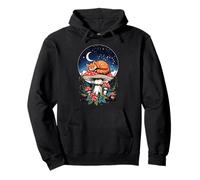 Forest Lunar Slumber Woodland Dreams Night Rest Fox Pullover Hoodie