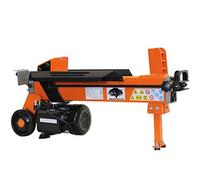 Forest Master FM10D-7-TC Electric Log Splitter 7 Ton - DuoCut Blade - Log Length up to 450mm - Pre-Filled Ready for Use - Ramstop - CE/UKCA Workbench and Guard
