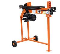Forest Master FM10T-TC 5 Ton Electric Log Splitter - DUOCUT Blade - 430mm log length capacity - Ramstop - Pre-filled with Oil and Ready to Use - Includes Stand