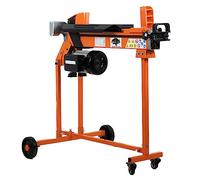 Forest Master FM10TW-7 7 Ton Electric Log Splitter - DUOCUT Blade - 450mm log length capacity - Ramstop - Pre-filled with Oil and Ready to Use - Includes Trolley Stand