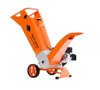Forest Master FM18DDES Wood Chipper with Mulcher Accessory Kit - 18HP LCT 478cc Petrol Engine, Electric Start, Chips up to 125mm (5”), Reversible Blades, Direct Drive
