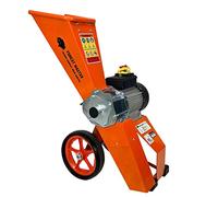Forest Master FM4DDE-MUL Electric 4HP Garden Shredder, Wood Chipper & Mulcher - Chips Branches up to 50mm - Compact, Lightweight Design - Adjustable Chute - UK Engineered
