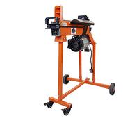Forest Master FM5TW Electric Log Splitter - 9 Second Cycle Time - Splits Soft/Green Wood - Includes Workbench, Guard, Castor Wheel Trolley - Pre-Filled and Ready for Use