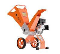 Forest Master FM8DD Petrol Wood Chipper - Compact Heavy-Duty 8HP Engine - Chips Branches Up to 70mm* - Anti-Blocking Rotatable Hopper - Direct Drive - UK Designed with Expert Support