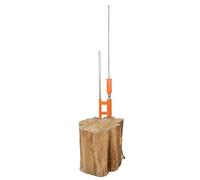 Forest Master FMMS Smart Manual Log Splitter with Swedish Axe | Manual No-Power Operation, Heavy-Duty Splitting Performance, For Firewood & Kindling