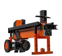Forest Master FMX4-PRO Electric Log Splitter, 8 Ton Power, 2-Speed with Work Bench, Safety Guard, Duocut Blade, Ram Stop, Pre-Filled Hydraulic Oil, 150 Logs/Hr, (D, (No Stand))
