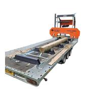 Forest Master GT32 Portable Bandsaw Sawmill - Electric Start Euro V 460cc Engine - Cuts Logs up to 32” Diameter - 4m or 6m Track Options - UK Designed and Engineered (4 Metre Track)
