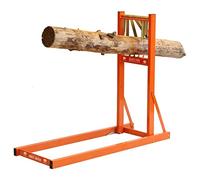 Quick Fire Wood Log holding Saw Horse Grips and Secures Fast and safely