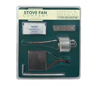 Forest Master Stove Fan Service Kit -Type 500 Motor | TEG Module Included, Thermal Paste Included, Bi-Metal Strip Included, For Type 500 Motors, Works With Different Brands