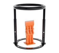 Forest Master USAB 7” Heavy Duty Log Splitter - Manual Kindling Tool for Small to Medium Logs - Ductile Cast Iron - Available with Steel Base Guard for Safe and Portable Splitting (Splitter and Guard)