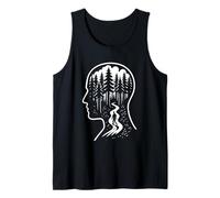 Forest Mind Nature Path Wilderness Inner Peace Art Tank Top