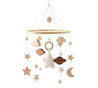 Forest Mobile Baby Cot Mobile Ceiling Hanging Rainbow Star Shape Sky Decoration Newborn Baby Boys Girls Room Decor Type 2