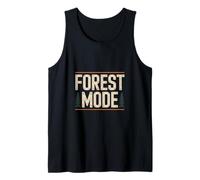 Forest Mode Rustic Woodland Nature Explorer Graphic Tank Top