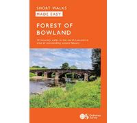 Forest of Bowland Short Walks Made Easy | Ordnance Survey | 10 Accessible Walks For Everybody | Guidebook | Lancashire | Walks | Adventure: 10 Leisurely Walks (OS Short Walks Made Easy)