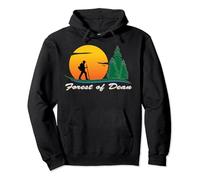 Forest of Dean Hiking path, Trails, ways and rivers Pullover Hoodie