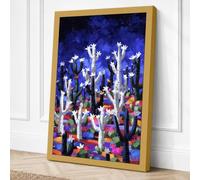 Forest of Dreams Eclectic Canvas Wall Art Print 24x16 Inch